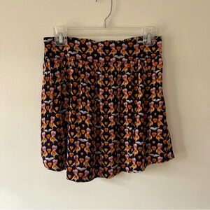 Urban Outfitters Squirrel Circle Skirt Medium Printed Cooperative